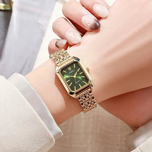 2025 New Women Watch Light Luxury Brand Stainless Steel Ladies Business Watches Female Student Fashion Quartz Wristwatches