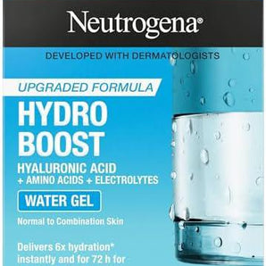 Neutrogena Face Moisturizer Water Gel, Hydro Boost, Normal To Combination Skin, 50 ml